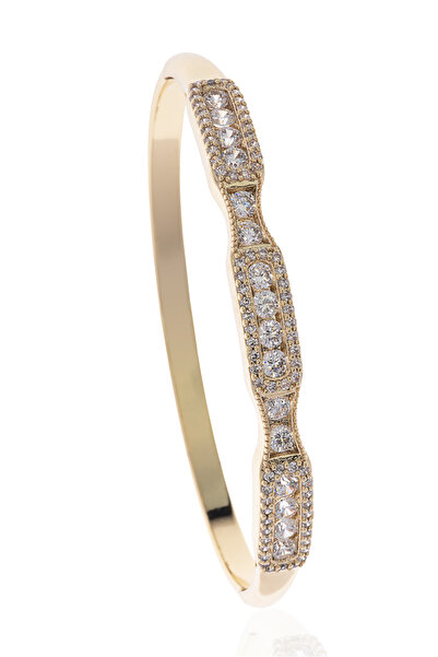 Xuping Kelepçe Bileklik - XUPING 14K ALTIN KAPLAMA- 60mm
