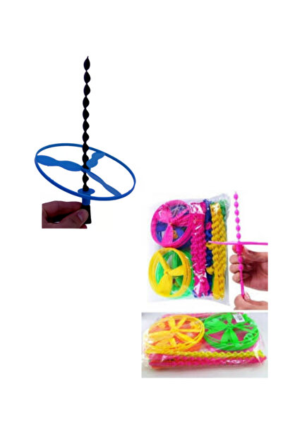 BULDUK Nostaljik Dev Uçan Daire Oyuncak – UFO Pervane Fırıldak Büyük Boy Açık...