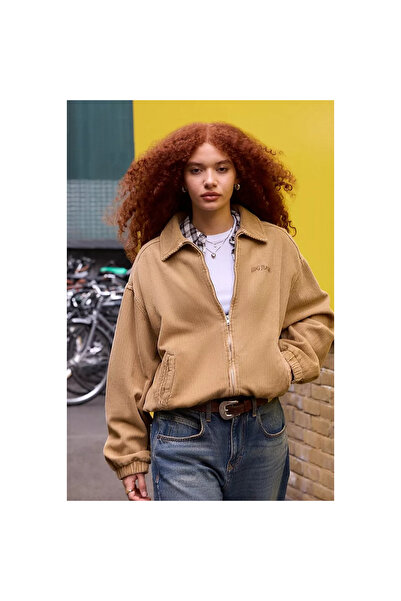 Mokşa Unisex velvet bdg bomber jacket