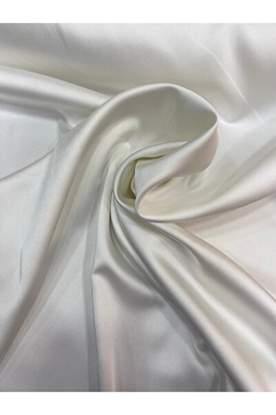 DANTELİSTAN قماش ساتان أسيتات 02 أبيض فاتح 150 سم (20 متر)