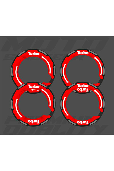 THE MOTO STİCKERR MOTOSİKLET JANT KAPAĞI