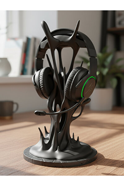 TOYNETIC Symbiote Kulaklık Standı – Gamer ve Dekoratif Kulaklık Tutucu