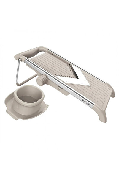 Kinghoff KH 2006 Vegetable Grater, Adjustable Thickness, V-Shaped Blades, Jul...