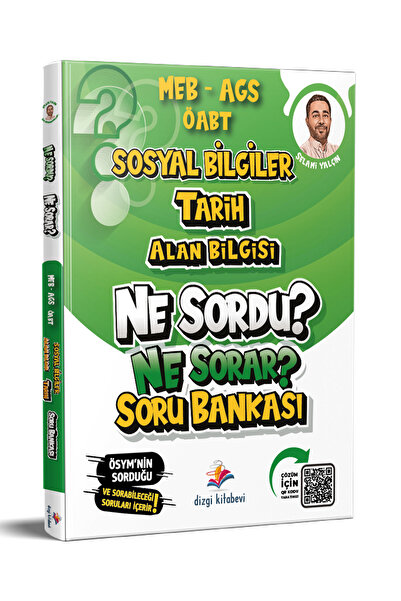 Dizgi Kitap 2026 Meb Ags ÖABT Sosyal Bilgiler Tarih Ne Sordu Ne Sorar Soru Ba...