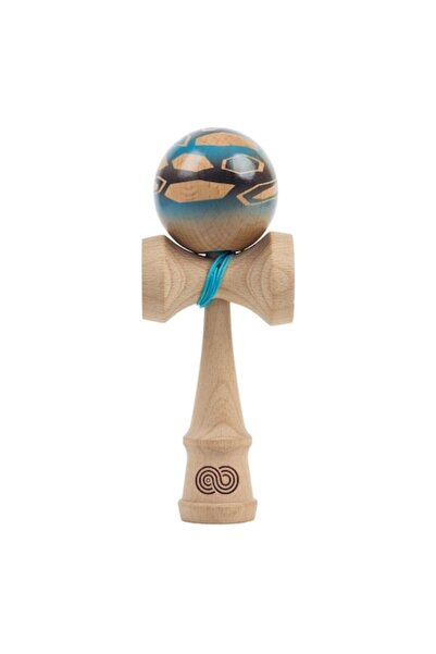 Kendama USA Custom Kaizen - Girr Tortoise Shell - Deep Sea