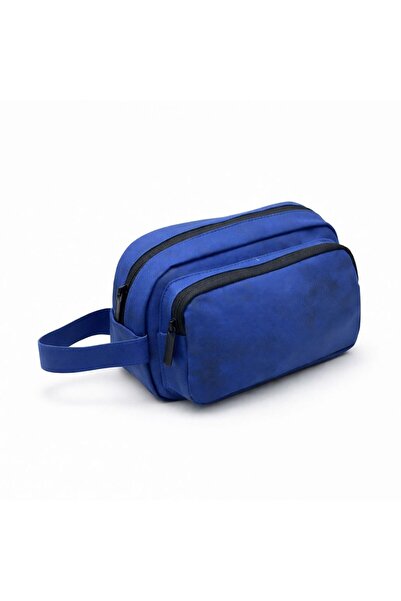 Blue Burry Premium Men’s Toiletry Bag with Handle | High-Quality Travel Handb...