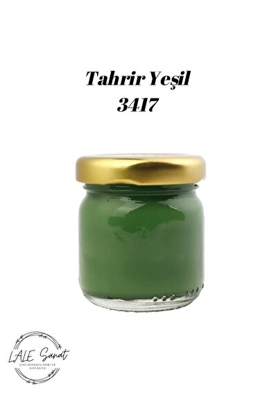 Lale Sanat Tahrir Yeşil Sıraltı Seramik ve Çini Boyası