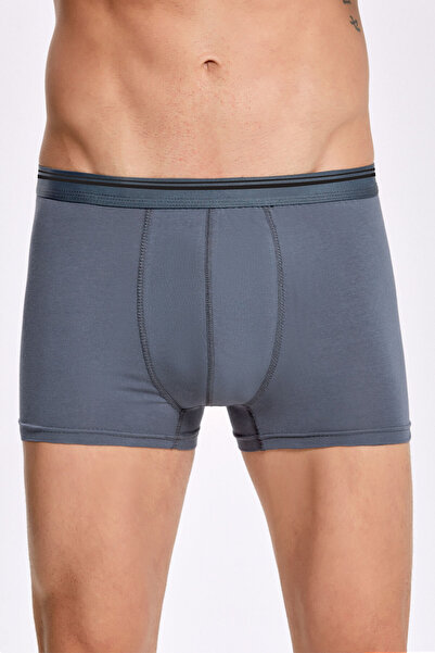 İlke Men'S, 92% Cotton 8% Elastane, Comfort, Striped, 2-Pack Boxer Briefs