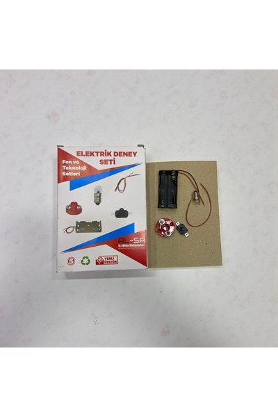 Universal Al-Sa Elektrik Deney Seti - Fen ve Teknoloji Proje Ödevi Seti - Bas...