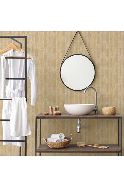 Adawall Tapet Vinil Superlavabil, Model Dungi, Bej-auriu, UV, , Ignifug, Rolă...