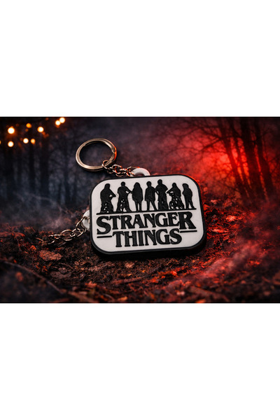 Bee Funky Stranger Things keychain – accessory for fans