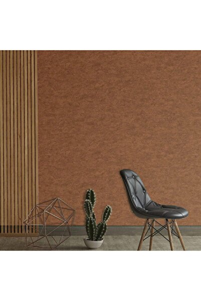 Adawall Super Washable Vinyl Wallpaper, Abstract Pattern, Brown-Brick, UV, , ...