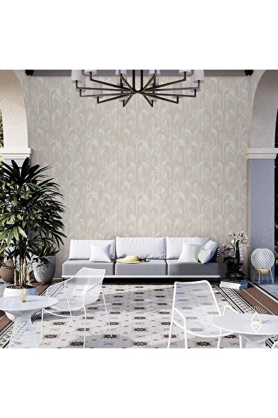 Adawall Tapet Vinil Superlavabil, Model Abstract, Crem, UV, Ignifug, Rolă 10....