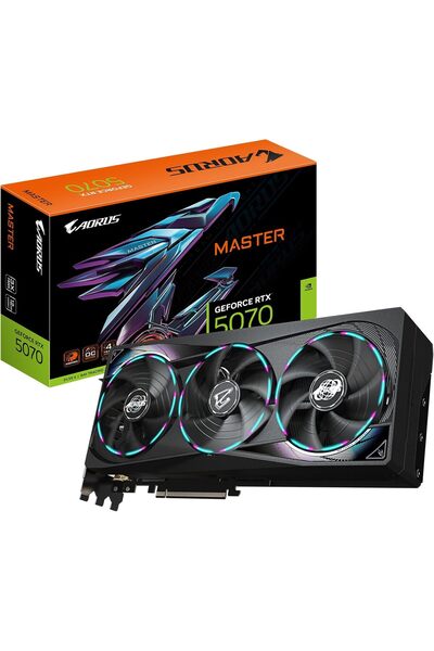 Gigabyte AORUS GeForce RTX 5070 Master 12GB GDDR7 Graphics Card