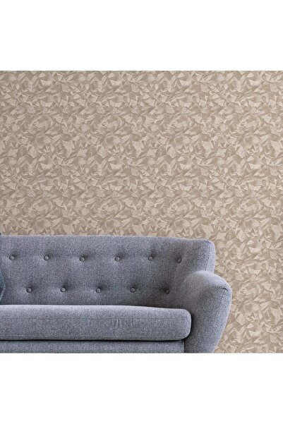 ashomedesign.ro Super Washable Vinyl Wallpaper, Abstract Pattern, Beige, UV, ...