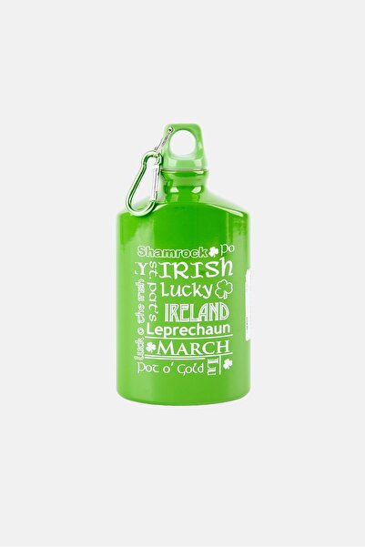 wilton Copco St Pats Flask Bottle 495ml, Green