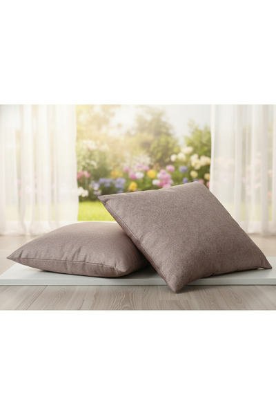 Vera Modern Sade 4'lü Kırlent Kılıfı