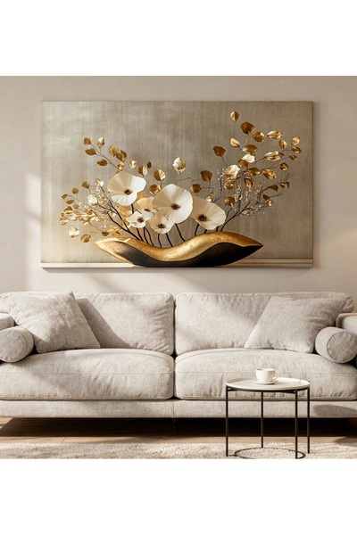 REKLAM016 ÇİÇEK TEMALI KANVAS TABLO