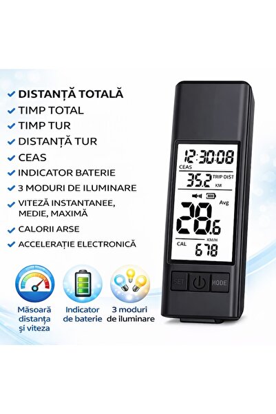 Novastride Lumină LED pentru bicicletă 500 lumeni