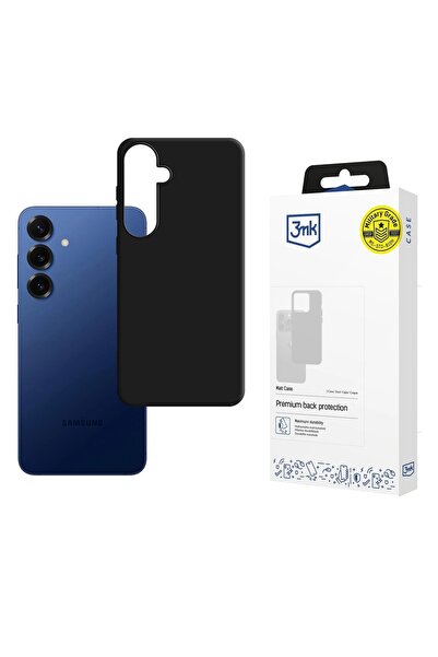 3MK Θήκη προστασίας Samsung Galaxy S25 FE Μαύρο Ματ