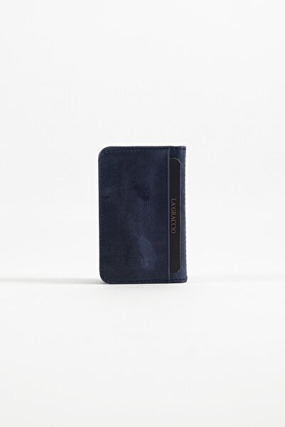 Store محفظة حامل بطاقات من الجلد الطبيعي من ديفن