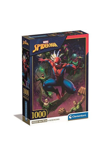 CLEMENTONI Spider-Man Compact Puzzle 1000 Pieces