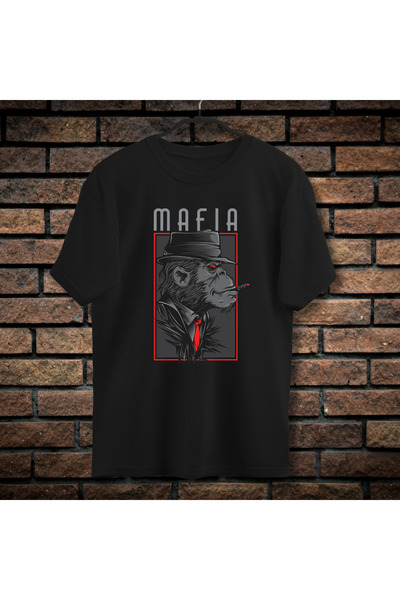CXO Craft Men's T-Shirt with Printed, Mafia, Cotton