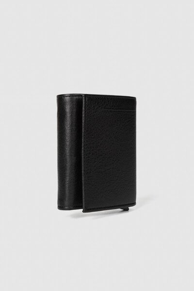 Store محفظة رجالية من الجلد الطبيعي من كراج