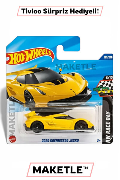 HOT WHEELS 2020 Koenigsegg Jesko - HYY66 - Tivloo Sürpriz Hediyeli