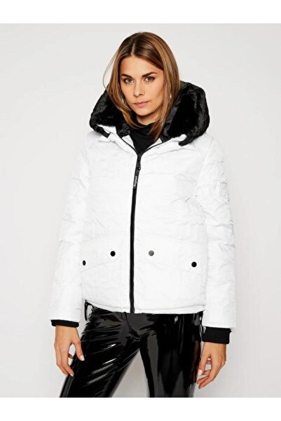 Desigual Down jacket, White, 20WWEW03