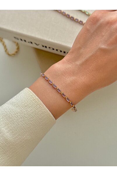 YOUES JEWELRY سوار بسيط من الفولاذ على شكل عصا موسيقية