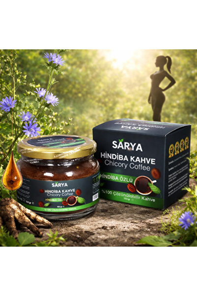 SARYA Instant coffee with chicory extract, special for detoxifying weight los...