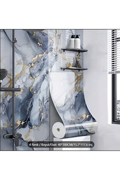 UKAB Kendinden Yapışkanlı Pvc Rulo Panel Plaka Banyo Wc Mutfak Salon