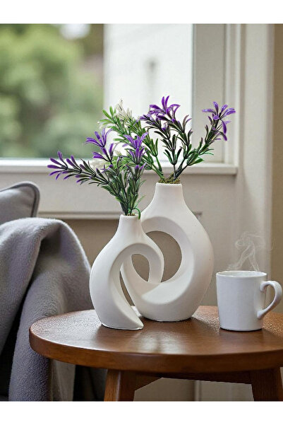 zanfagroup Decorative Ivy Vase 2-Piece (Flower Not Included)