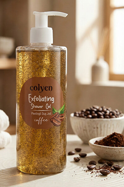 Arındırıcı Peeling Etkili Duş Jeli Kahve Parçacıklı Canlandırıcı Vücut Şampuanı 385 Ml