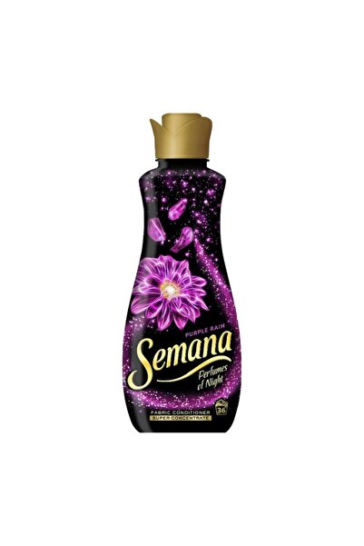 Semana Set of 3 x Laundry Balsam Semana, Perfumes of Night Purple Rain, 800 ml