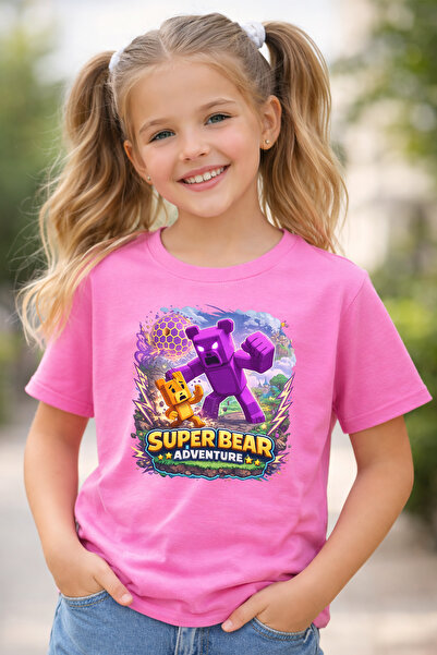 Zeycem Store Super Bear Super Bear Adventure Game Character Pattern Printed K...