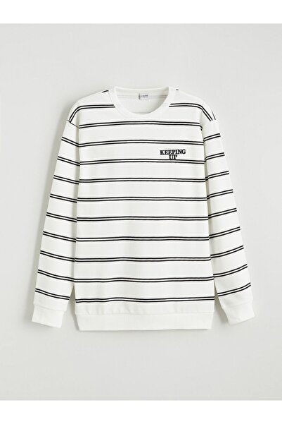 LC Waikiki Lcw Kids Striped Boys' Sweatshirt