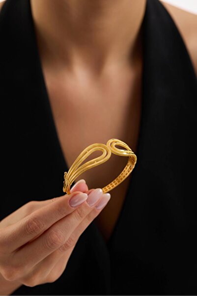 Tufanlar Kuyumculuk 22 Ayar Tasarım Altın Kelepçe