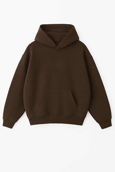 ossons Women's Oversized Cotton Hooded Sweatshirt