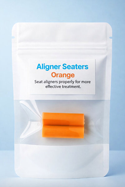 First Class Chewies Ortodontik Isırma Çubuğu - Kaymaz Silikon Hizalayıcı - Tu...