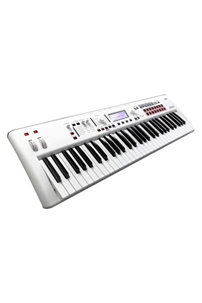 KORG KROSS2-61-WH Workstation | 61 Tuş Her Şeyi Yapan Mobil Synthesize Beyaz
