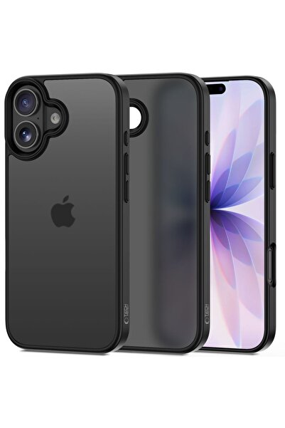 Tech-Protect Carcasă MagMat pentru iPhone 17 - Negru Mat
