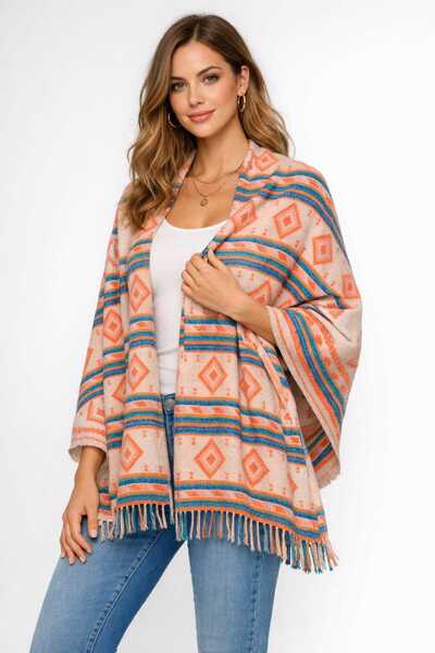 ÇİLLOR /70X180 CM/ EKOSE DESENLİ YUMUŞAK ŞAL-ATKI