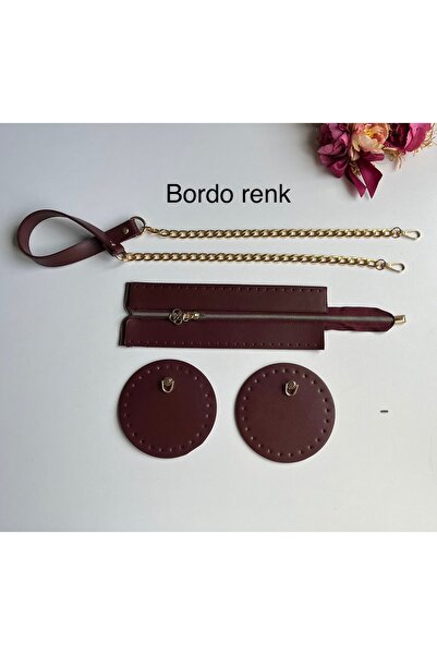 zg hobi aksesuar مجموعة حقائب محبوكة - مجموعة حقائب أسطوانية محبوكة