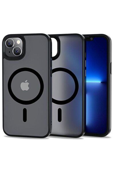 Tech-Protect Carcasă MagMat Magsafe pentru iPhone 14 - Neagră