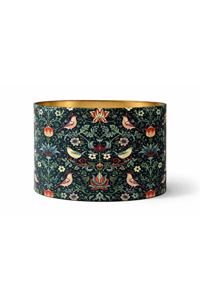 Mivera Maison Kumaş Kaplama Lambader Başlığı (40x20 cm)