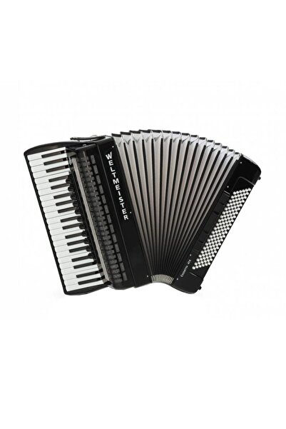 Weltmeister Cassotto 41/120 Akordeon (Siyah) | 120 Bas Profesyonel Konser Serisi