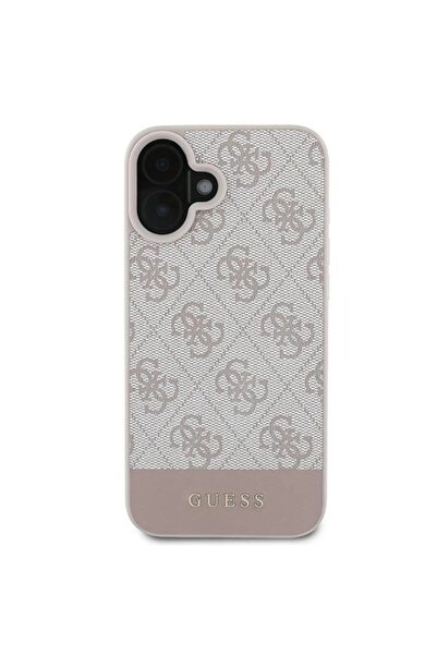 Guess 4G Pink Case for iPhone 16 Plus