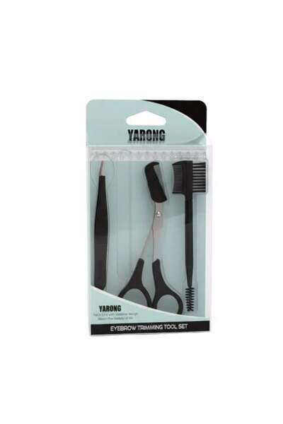 YARONG مجموعة أدوات تشذيب الحواجب - 3 قطع